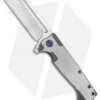 Andre De Villiers Classic Butcher Flipper Knife Satin/Blue Ti (4" Satin) AdV -Kizer Shop ADV classic butcher satin blue BHQ 37948 er