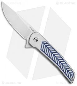 Alliance Designs Hammond Scout Titanium Flipper Knife Blue (2.25" Satin)