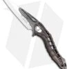 Andre De Villiers Custom "Alien" Integral Frame Lock Knife Ti (3.5" Satin) -Kizer Shop Andre de Villiers Custom Alien Integral Frame Lock Knife M390 BHQ 99261 kp open jr