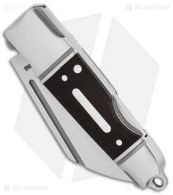 Andre De Villiers Mini Pocket Butcher Lockback Knife Ebony (2" Satin) AdV -Kizer Shop Andre de Villiers Mini Pocket Butcher Ebony satin BHQ 83939 er spine