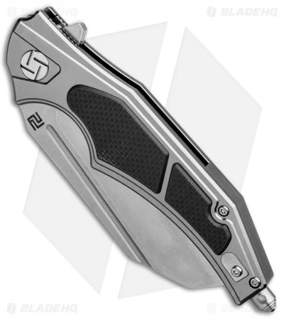 Artisan Cutlery Apache Liner Lock Knife Gray/Black G-10 (3.5" Stonewash) 4 Artisan Cutlery Apache Liner Lock Knife Gray/Black G-10 (3.5" Stonewash) - Image 2