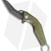 Artisan Cutlery Cobra Liner Lock Knife Green G-10 (3.5" Black D2) -Kizer Shop Artisan Cutlery Cobra LL Green G 10 Black BHQ 95794 jr
