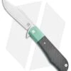 Artisan Cutlery D. Rocket Hyperion Frame Lock Knife CF/Green Ti (4" Satin) 1834G -Kizer Shop Artisan Cutlery D Rocket Hyperion FL CF Green Ti Satin 1834G BHQ 105423 jr