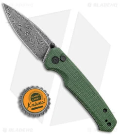 CIVIVI Altus Button Lock Knife Green Micarta (3" Dark Damascus) C20076-DS1 9 CIVIVI Altus Button Lock Knife Green Micarta (3" Dark Damascus) C20076-DS1 -Kizer Shop CIVIVI Altus Button Lock Gree Micarta Dark Damascus C20076 DS1 BHQ 139459 jr bottlecap