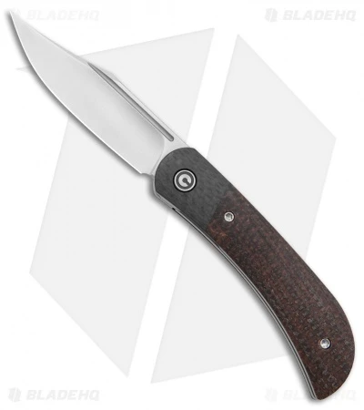 CIVIVI Appalachian Drifter 2 Liner Lock Knife Burlap Micarta/CF (3" Satin) 3 CIVIVI Appalachian Drifter 2 Liner Lock Knife Burlap Micarta/CF (3" Satin)