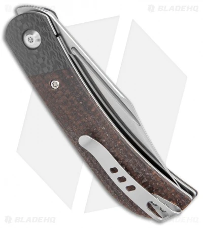 CIVIVI Appalachian Drifter 2 Liner Lock Knife Burlap Micarta/CF (3" Satin) 5 CIVIVI Appalachian Drifter 2 Liner Lock Knife Burlap Micarta/CF (3" Satin) - Image 3