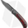 CIVIVI Appalachian Drifter 2 Liner Lock Knife Red Carbon Fiber (3" Damascus) -Kizer Shop CIVIVI Appalachian Drifter 2 LL Red CF Damascus BHQ 134060 jr