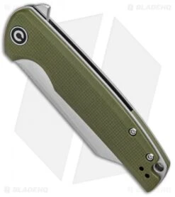 Kizer Shop -Kizer Shop CIVIVI Brigand LL OD Green G 10 Satin C909A BHQ 101597 jr spine