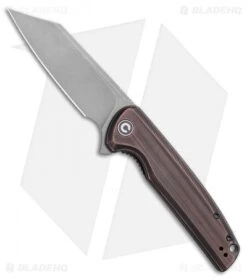 CIVIVI Brigand Liner Lock Knife Dark Copper (3.5" SW 154CM) C909D