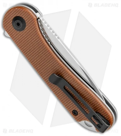 CIVIVI Elementum Liner Lock Knife Brown Micarta (2.9" Satin D2) C907M 5 CIVIVI Elementum Liner Lock Knife Brown Micarta (2.9" Satin D2) C907M - Image 3