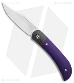 CIVIVI Appalachian Drifter 2 Liner Lock Knife Purple G-10 (3" Satin)