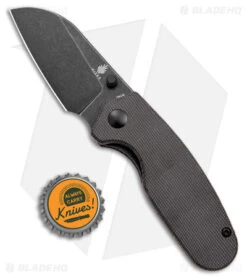 Kizer Azo Towser S Liner Lock Knife Black Micarta (3" Black Stonewash) 10 Kizer Azo Towser S Liner Lock Knife Black Micarta (3" Black Stonewash) -Kizer Shop Kizer Azo Towser S LL Black Micarta Black BHQ 176953 jr bottlecap