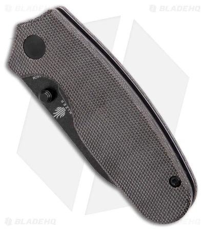 Kizer Azo Towser S Liner Lock Knife Black Micarta (3" Black Stonewash) 3 Kizer Azo Towser S Liner Lock Knife Black Micarta (3" Black Stonewash) - Image 2