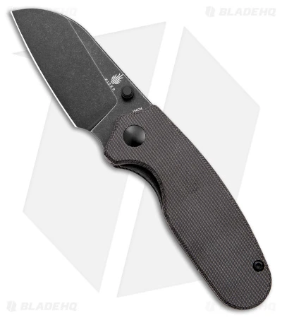 Kizer Azo Towser S Liner Lock Knife Black Micarta (3" Black Stonewash) 2 Kizer Azo Towser S Liner Lock Knife Black Micarta (3" Black Stonewash)