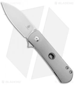 Kizer Laconico Yorkie Frame Lock Flipper Knife Hole Titanium (2.57" SW) Ki3525A1