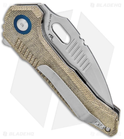 Kizer Mini Paragon Liner Lock Knife Green Micarta (3" Stonewash) V4600C1 5 Kizer Mini Paragon Liner Lock Knife Green Micarta (3" Stonewash) V4600C1 - Image 3