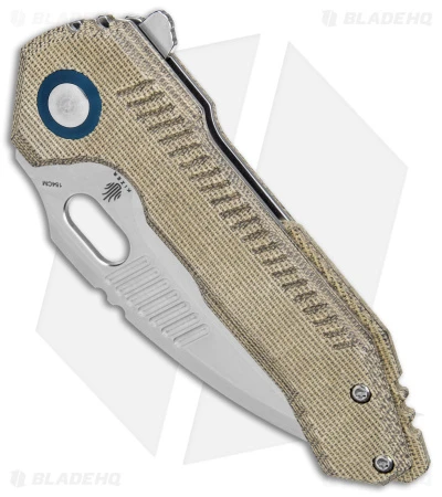 Kizer Mini Paragon Liner Lock Knife Green Micarta (3" Stonewash) V4600C1 4 Kizer Mini Paragon Liner Lock Knife Green Micarta (3" Stonewash) V4600C1 - Image 2