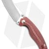 Kizer Azo Towser K Liner Lock Knife Red Richlite (3.5" Satin) -Kizer Shop Kizer Towser K V4593C2 BHQ 137142 td