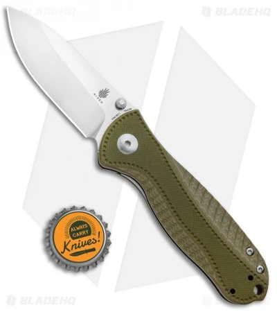 Kizer Vanguard Hunter Liner Lock Knife OD Green G-10 (3" Satin) V3416C2 6 Kizer Vanguard Hunter Liner Lock Knife OD Green G-10 (3" Satin) V3416C2 - Image 4
