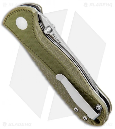 Kizer Vanguard Hunter Liner Lock Knife OD Green G-10 (3" Satin) V3416C2 5 Kizer Vanguard Hunter Liner Lock Knife OD Green G-10 (3" Satin) V3416C2 - Image 3