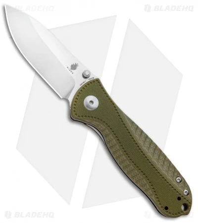 Kizer Vanguard Hunter Liner Lock Knife OD Green G-10 (3" Satin) V3416C2 3 Kizer Vanguard Hunter Liner Lock Knife OD Green G-10 (3" Satin) V3416C2