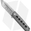 Alliance Designs Laconico EZE Flipper Knife Titanium (3" Damasteel) 2 Alliance Designs Laconico EZE Flipper Knife Titanium (3" Damasteel) -Kizer Shop Laconico Knives EZE FL Flipper Ti Damasteel BHQ 89537 jr
