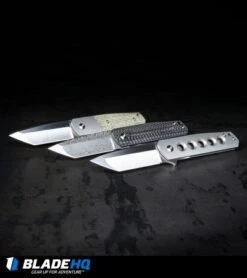 Alliance Designs Laconico EZE Flipper Knife Titanium (3" Hand Satin) 12 Alliance Designs Laconico EZE Flipper Knife Titanium (3" Hand Satin) -Kizer Shop Laconico Knives EZE Frame Lock Flipper KnifeBHQ89538 kp steel 3 knives web 6