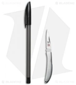 Al Mar Classic Osprey Pocket Knife Stainless Steel (1.65" Satin Plain) 1001SS -Kizer Shop al mar knives al mar osprey 1001ss size